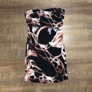 Strapless formal dress